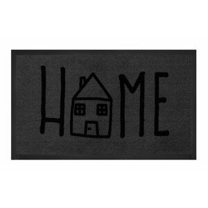 Hanse Home Protiskluzová rohožka Printy 103800 šedá, černá 45x75 cm