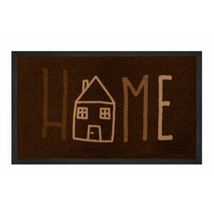 Hanse Home Protiskluzová rohožka Printy 103799 hnědá, béžová 45x75 cm