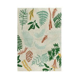 Lorena Canals Bio koberec kusový, ručně tkaný – Botanic Plants 140x200 cm