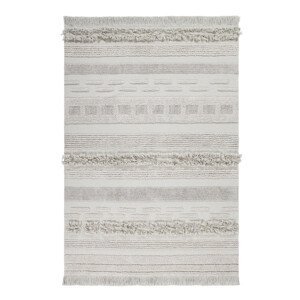Lorena Canals Bio koberec kusový, ručně tkaný – Airal šedá/béžová 170x240 cm