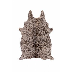 Flair Rugs Kusový koberec Faux Animal Leopard Print hnědá, béžová 155x190 tvar kožešiny