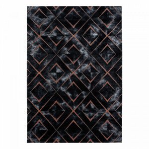 Ayyildiz Kusový koberec Naxos 3812 hnědá/černá 200x290 cm