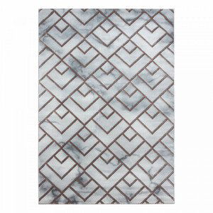 Ayyildiz Kusový koberec Naxos 3813 – šedá/hnědá 120x170 cm