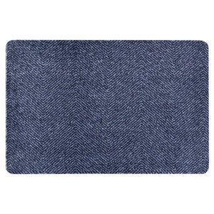 Hanse Home Rohožka Clean & Go 105348 – modrá/černá 45x67 cm