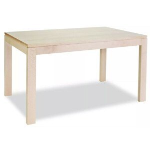 MIKO Jídelní stůl CALLISTO BUK, dýha - rozkládací 160x85/+45 cm