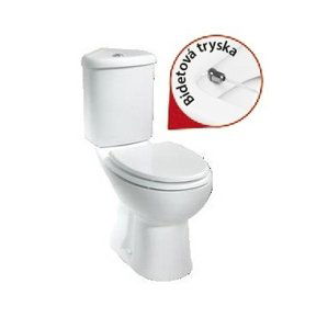 Canakcilar Ceramic  Creavit Creavit SEDEF SD3044 ROHOVÝ kombi wc + bidet 2v1 spodní odpad