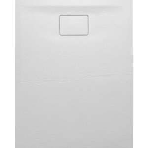 Sapho Acora AC003 sprchová vanička 100 x 80 x 3,5 cm obdélníková litý mramor bílá