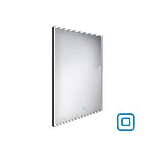 Nimco ZPC 13002V-90 60 x 80 cm LED zrcadlo s dotykovým senzorem černé