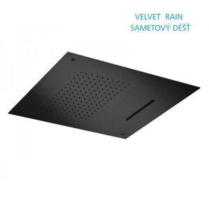Sanjet Velvet Rain Black hlavová sprcha 38 x 38 cm 1 funkce černá E044279B