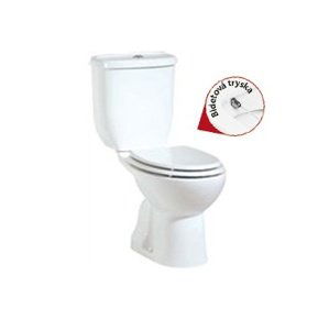 Canakcilar Ceramic  Creavit Creavit Sedef WC kombi + bidet 2v1 spodní odpad bílá SD3041