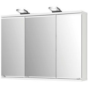 Jokey LENA 80 80 x 64/60 x 23,8/17 cm zrcadlová skříňka - bílá