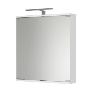 Jokey KANDI LED 60 x 69/65 x 14 cm zrcadlová skříňka - bílá