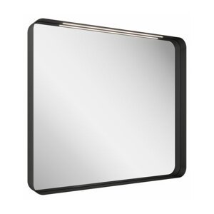 Ravak zrcadlo STRIP I 600x700 černé s osvětlením X000001570