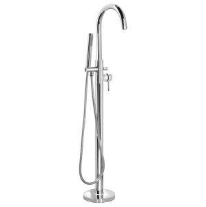 Aqualine Ceto vanová baterie s připojením do podlahy výška 1175 mm chrom BV357