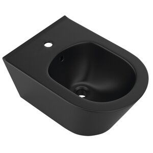 Sapho AVVA bidet závěsný 35,5 x 53 cm keramika černá 100324-110