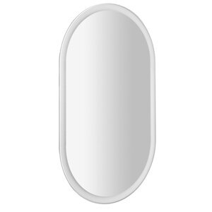 Sapho Parga 60 x 100 cm oválné zrcadlo s LED osvětlením bílá PG600
