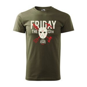 Tričko Friday the 13th - The Day Everyone Fears