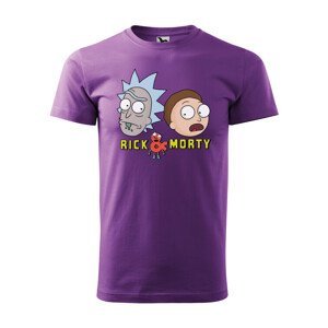 Tričko Rick and Morty - Faces