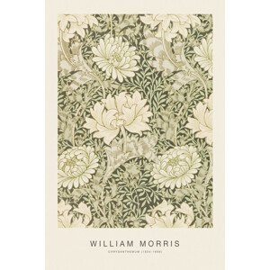 Obrazová reprodukce Chrysanthemum (Special Edition Classic Vintage Pattern) - William Morris, (26.7 x 40 cm)