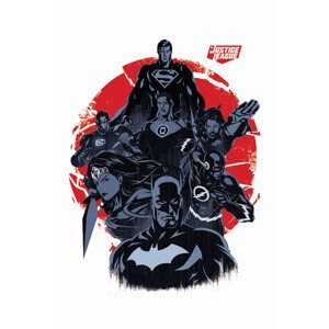 Umělecký tisk Justice League - Immersive army, (26.7 x 40 cm)