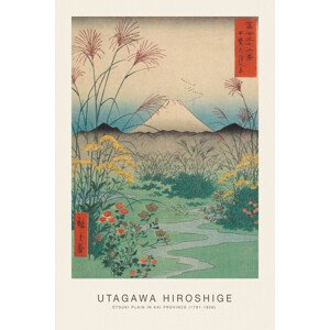 Obrazová reprodukce Ōtsuki Plain in Kai Province (Japanese Spring Landscape) - Utagawa Hiroshige, (26.7 x 40 cm)