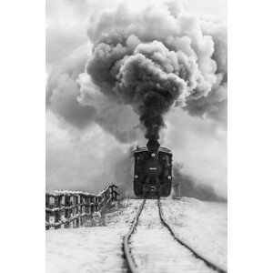 Umělecká fotografie Old train, Sveduneac Dorin Lucian, (26.7 x 40 cm)