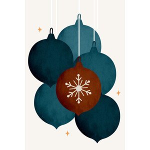 Ilustrace Jingle Bells (No.1), Kubistika, (26.7 x 40 cm)