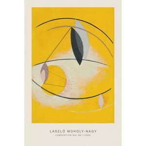 Obrazová reprodukce Composition Gal Ab I (Original Bauhaus in Yellow, 1930) - Laszlo / László Maholy-Nagy, (26.7 x 40 cm)