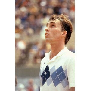 Umělecká fotografie Ivan Lendl, Czech Tennis Player, (26.7 x 40 cm)