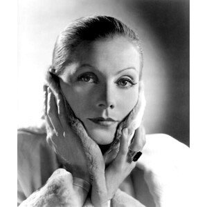 Umělecká fotografie Greta Garbo, (35 x 40 cm)