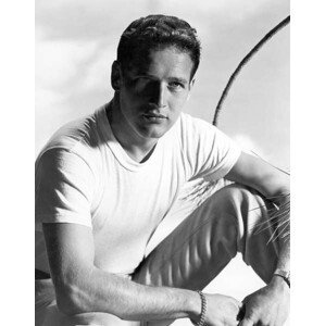 Umělecká fotografie Paul Newman In The 50'S, (30 x 40 cm)