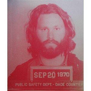Studwell, David - Obrazová reprodukce Jim Morrison IV, 2016, (35 x 40 cm)