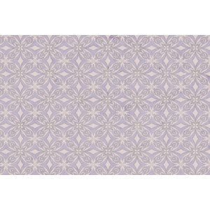 Ilustrace Purple Tiles Pattern, Treechild, (40 x 26.7 cm)