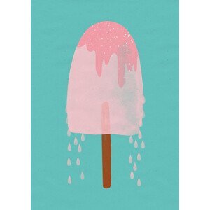 Ilustrace Yummy Ice Cream, Treechild, (30 x 40 cm)