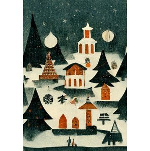 Ilustrace Before Christmas, Treechild, (26.7 x 40 cm)