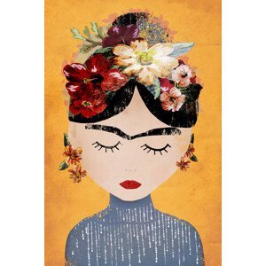 Ilustrace Frida (Yellow Version), Treechild, (26.7 x 40 cm)