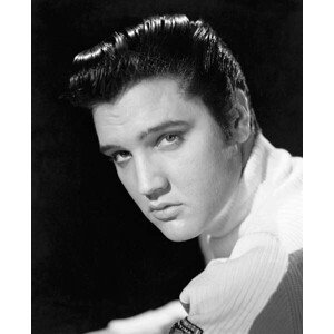 Umělecká fotografie Elvis Presley, (35 x 40 cm)