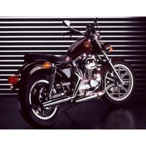 Umělecká fotografie Harley-Davidson, Italy, (40 x 30 cm)