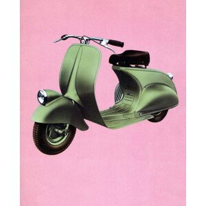 Umělecká fotografie VESPA PIAGGIO, (30 x 40 cm)