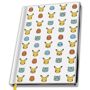 Zápisník Pokemon - Starters