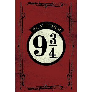 Umělecký tisk Harry Potter - Platform 9 3/4, (26.7 x 40 cm)