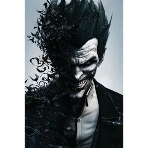 Plakát, Obraz - Batman Arkham - Joker, (61 x 91.5 cm)