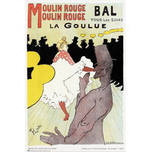 Plakát, Obraz - Moulin Rouge - La Goulue, (61 x 91.5 cm)