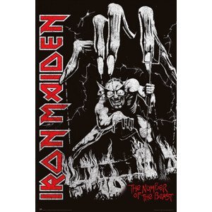 Plakát, Obraz - Iron Maiden - Number of Beast, (61 x 91.5 cm)