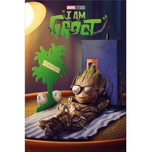 Plakát, Obraz - Marvel: I am Groot - Get Your Groot On, (61 x 91.5 cm)