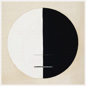 Obrazová reprodukce Buddha’s Standpoint in Earthly Life - Hilma af Klint, (40 x 40 cm)
