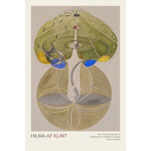 Obrazová reprodukce Tree of Knowledge Series (No.2 out of 8) - Hilma af Klint, (26.7 x 40 cm)