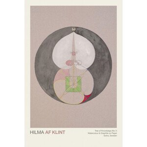Obrazová reprodukce Tree of Knowledge Series (No.7 out of 8) - Hilma af Klint, (26.7 x 40 cm)