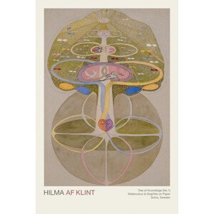 Obrazová reprodukce Tree of Knowledge Series (No.1 out of 8) - Hilma af Klint, (26.7 x 40 cm)