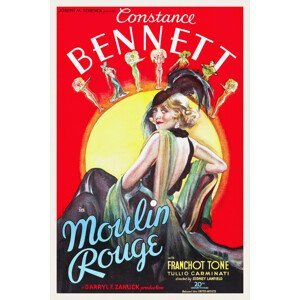 Obrazová reprodukce Moulin Rouge / Constance Bennett (Retro Movie), (26.7 x 40 cm)